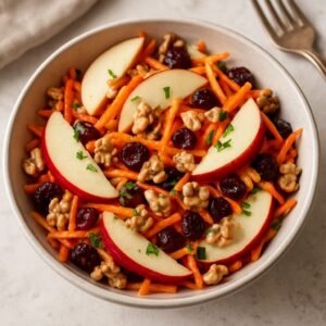 apple walnut carrot salad